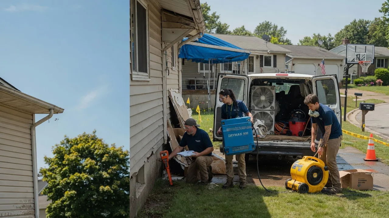 Ceiling Leak Cleanup in Orient, IA near me